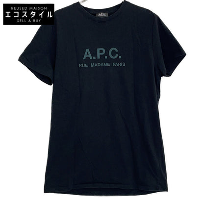 A.P.C. FREAK'S STORE Exclusive 24233-1-96751 Black Big Silhouette RUE MADAME TEE Top
