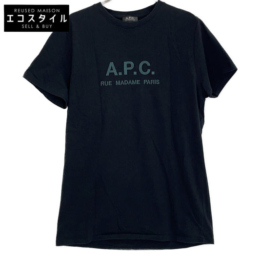 A.P.C. FREAK'S STORE Exclusive 24233-1-96751 Black Big Silhouette RUE MADAME TEE Top