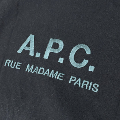 A.P.C. FREAK'S STORE Exclusive 24233-1-96751 Black Big Silhouette RUE MADAME TEE Top