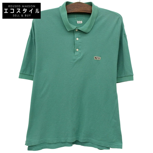 VISVIM Beautiful ULTIMATE JUMBO WELLER S/S Sea Island Cotton Piqué Polo Shirt Men's Green 3 0125105010002 25SS Tops