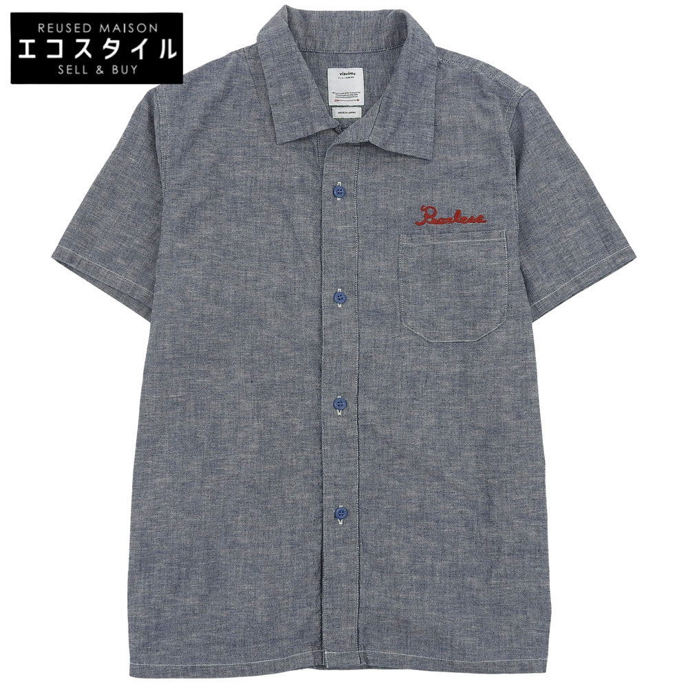 VISVIM ビズビム 美品 コットン 刺繍デザイン Fairway ショート