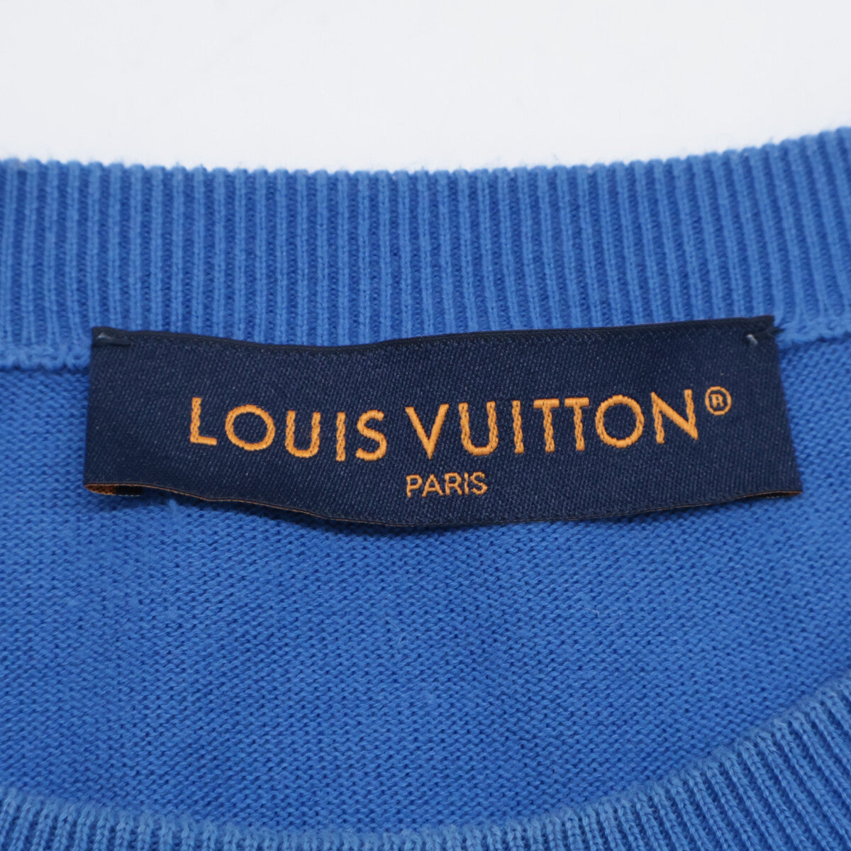 【Domestic Official/24SS】RM241MQ Z34 HQN40W Cotton Sleeve Monogram Knit Sweater/ Top M Men's