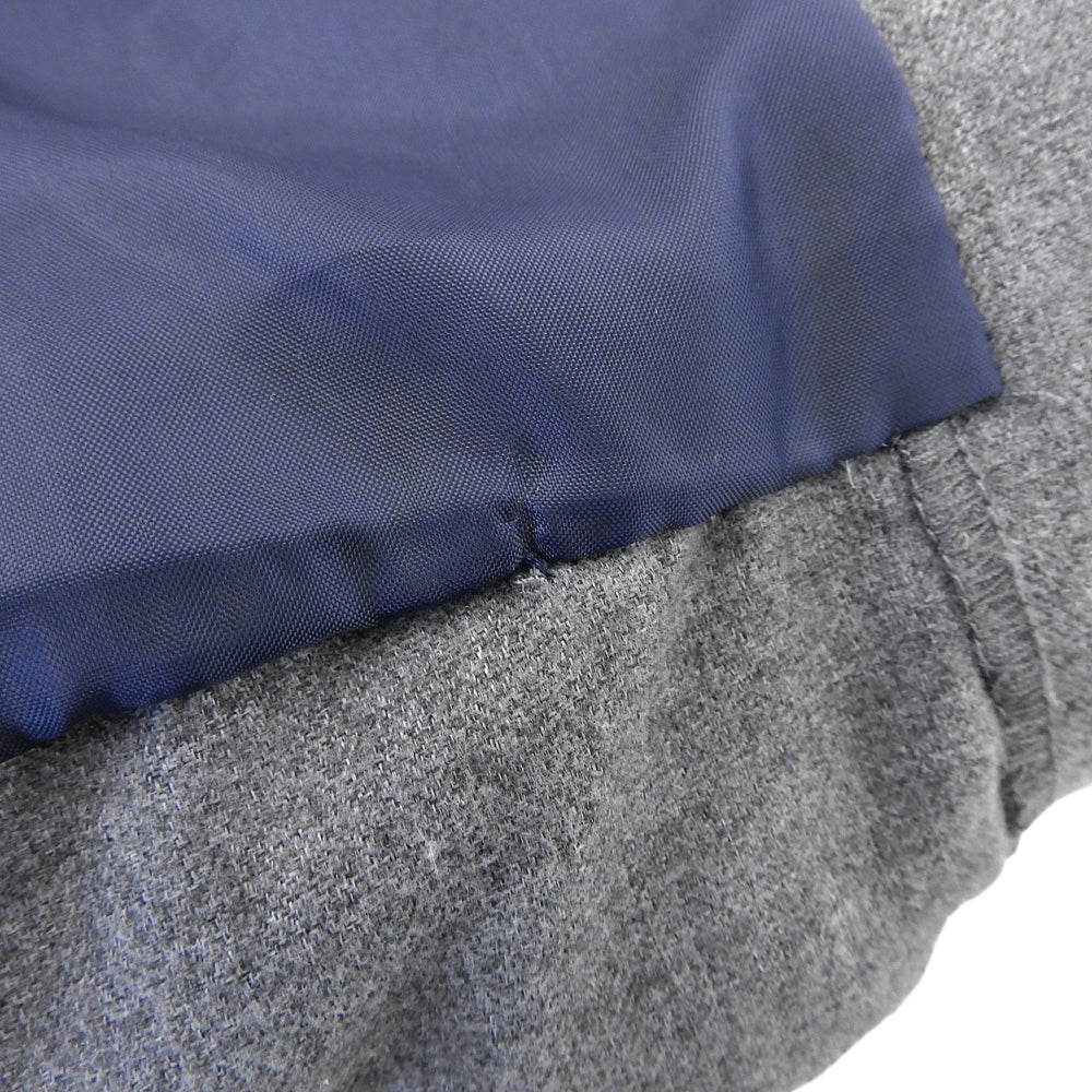 49av.Junko Shimada 49アベニュージュンコシマダ 美品 ノーカラー ロング ダウンコート レディース グレー 38 4984282902 コート