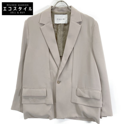 22SS 22-SS-014 Beige Layered Tailored Jacket Jacket 1 Men's