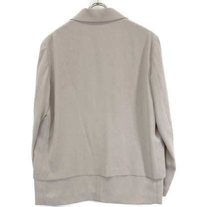 22SS 22-SS-014 Beige Layered Tailored Jacket Jacket 1 Men's