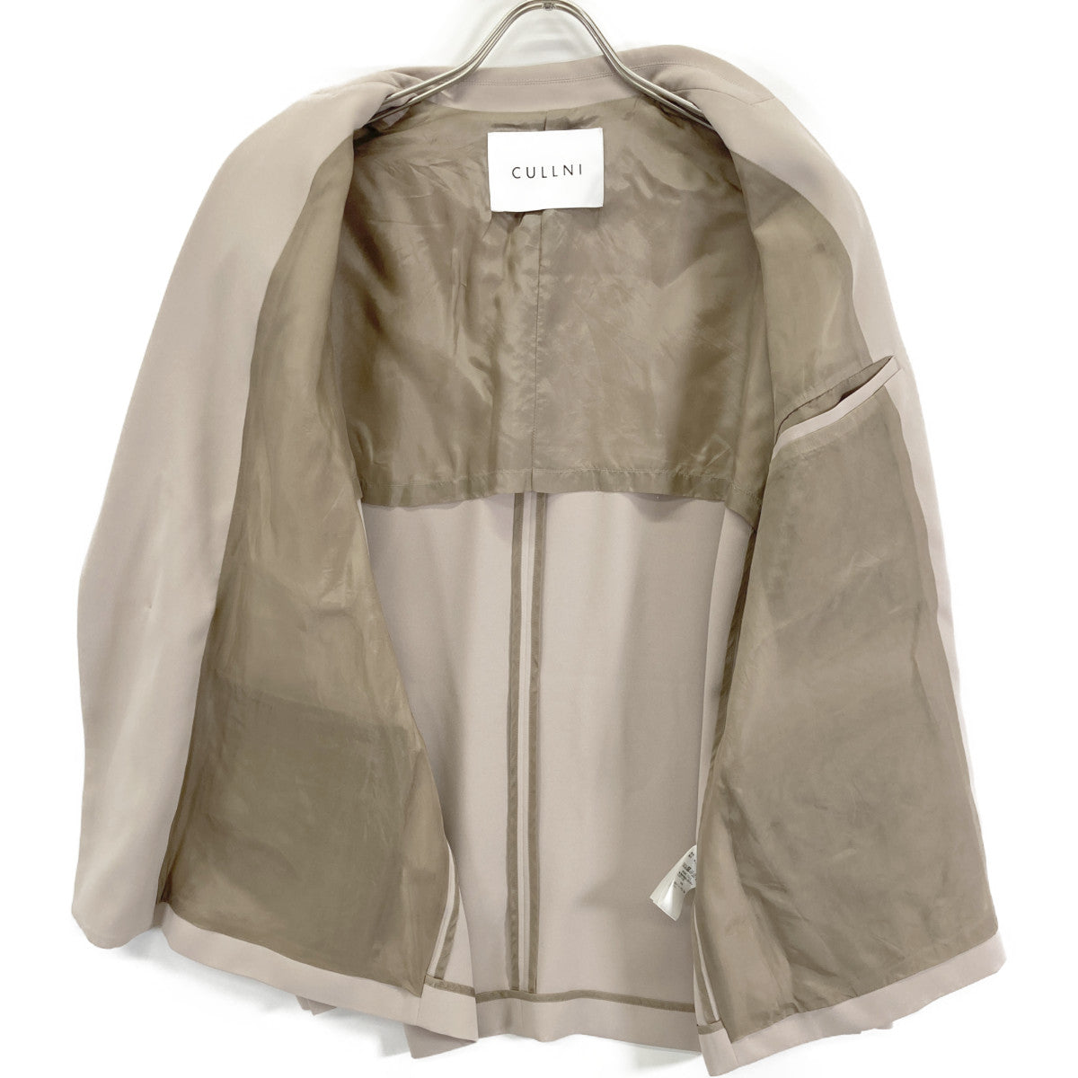 22SS 22-SS-014 Beige Layered Tailored Jacket Jacket 1 Men's