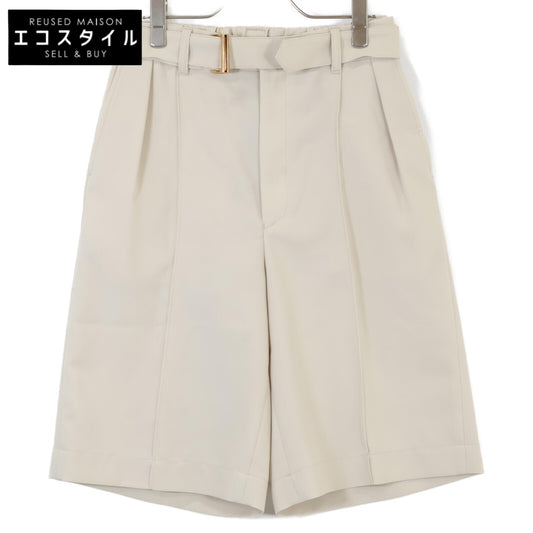 CULLNI 22SS 22-SS-010 Beige Silky Twill Relax Shorts Bottoms