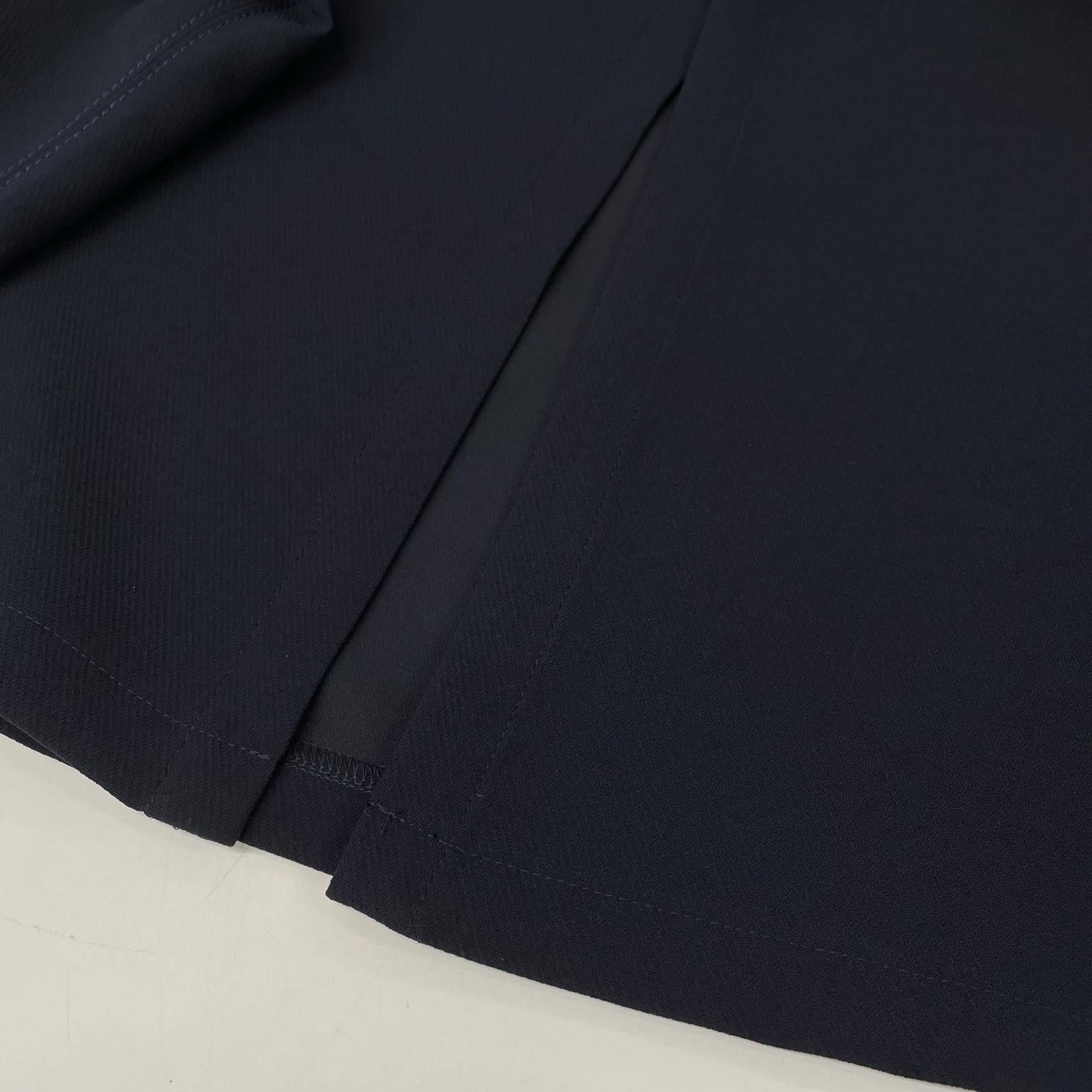 UNITED ARROWS ユナイテッドアローズ 24年春夏 1526-199-5227 ネイビー ポリエステル ドローストリング フレンチスリーブワンピース ワンピース