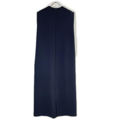 UNITED ARROWS ユナイテッドアローズ 24年春夏 1526-199-5227 ネイビー ポリエステル ドローストリング フレンチスリーブワンピース ワンピース