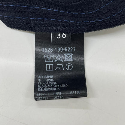 UNITED ARROWS ユナイテッドアローズ 24年春夏 1526-199-5227 ネイビー ポリエステル ドローストリング フレンチスリーブワンピース ワンピース