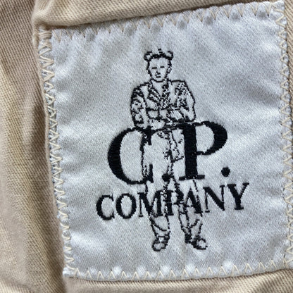 14WCPUZ01437 Beige Cotton Nylon 3B Tailored Jacket Jacket 48 Men's