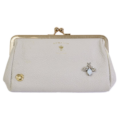 Mozart Swarovski Bee Clasp Coin Purse for Women