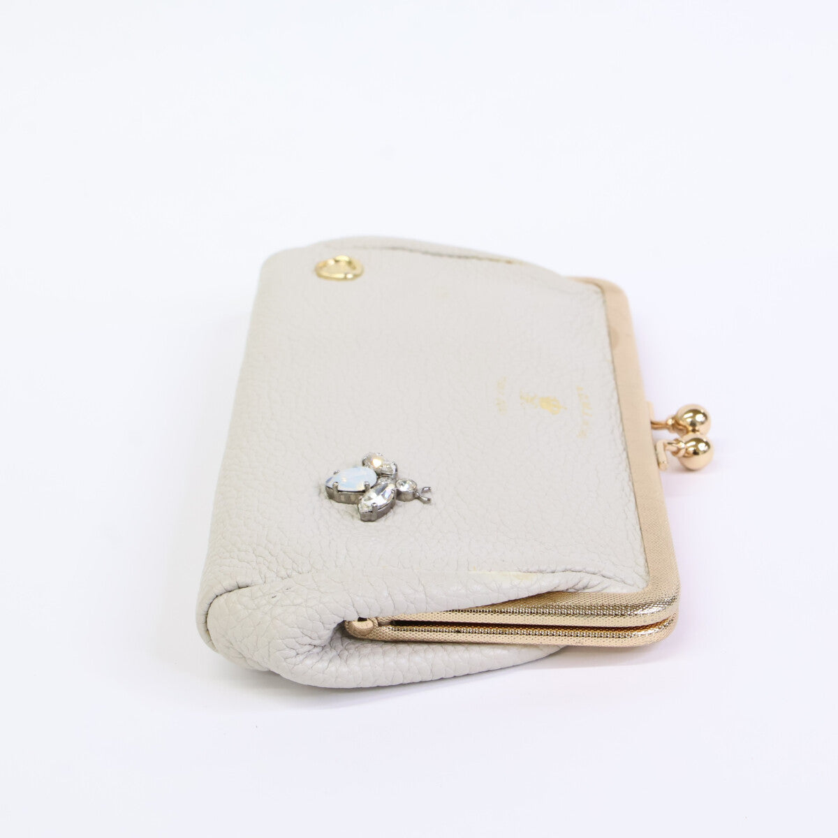 Mozart Swarovski Bee Clasp Coin Purse for Women