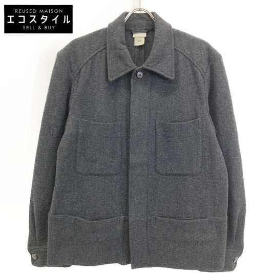 DRIES VAN NOTEN ドリスヴァンノッテン 【アーカイブ】90~00年初期 ライカ期 ブラック ウールワークジャケット ジャケット