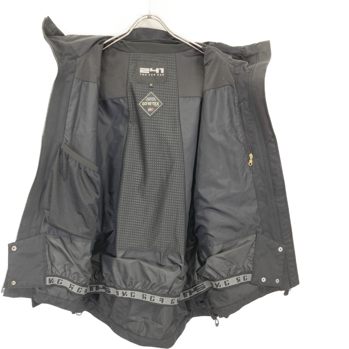 241 Two For One L'Appartement Exclusive MB1960 Black GORE-TEX Mountain Parka Jacket