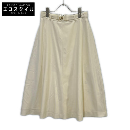ANAYI アナイ 10232711500 ベージュ ストレッチボタニーベルトバックル スカート スカート