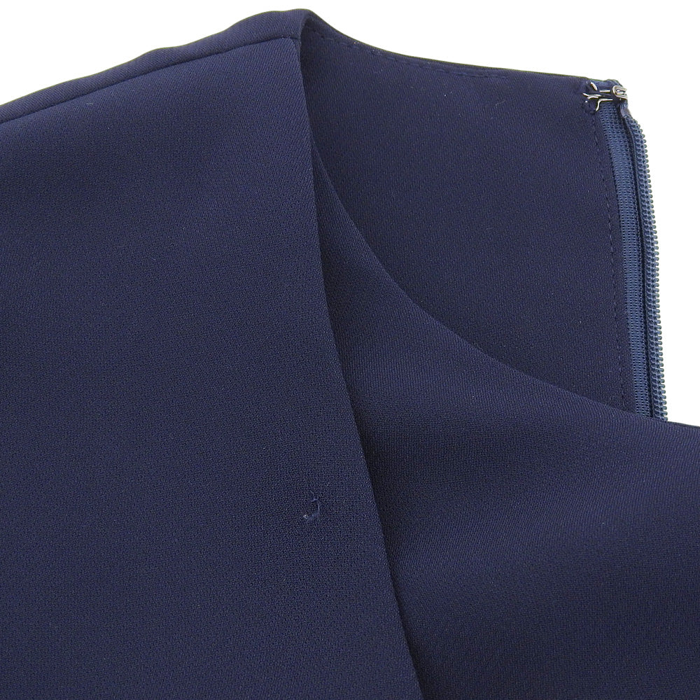 CLANE クラネ ポリエステル ノースリーブレイヤード オールインワン レディース ネイビー 1 12112-2261 オーバーオール オールインワン 1