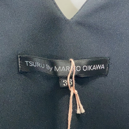 TSURU BY MARIKO OIKAWA TSURU BY MARIKO OIKAWA PT-1239990 涤纶 短款连体裤 工装裤 连体裤 36