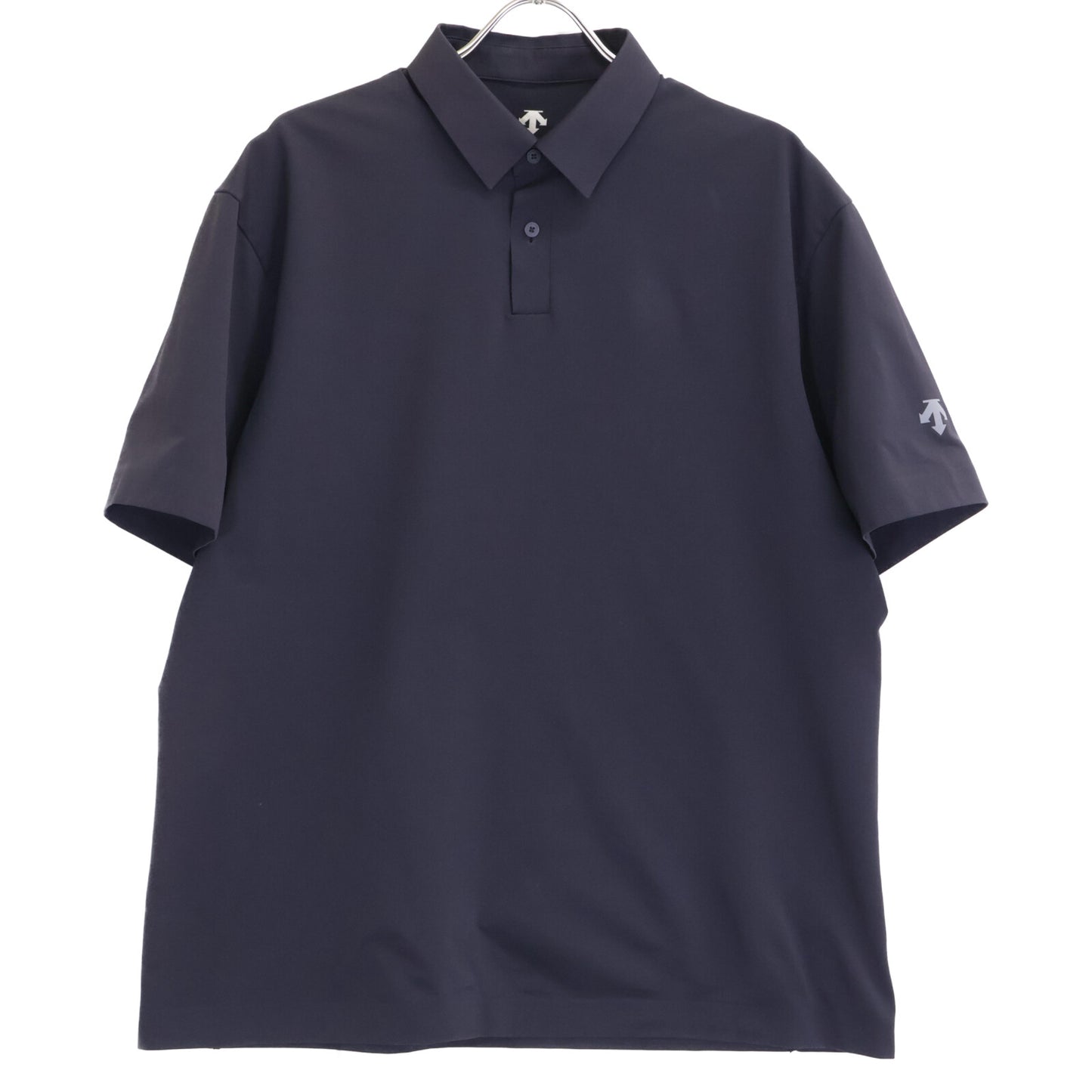 DESCENTE デサント 25SS DT5SHS61M ブラック ORI-ERI/オリエリ タフタポロシャツ トップス