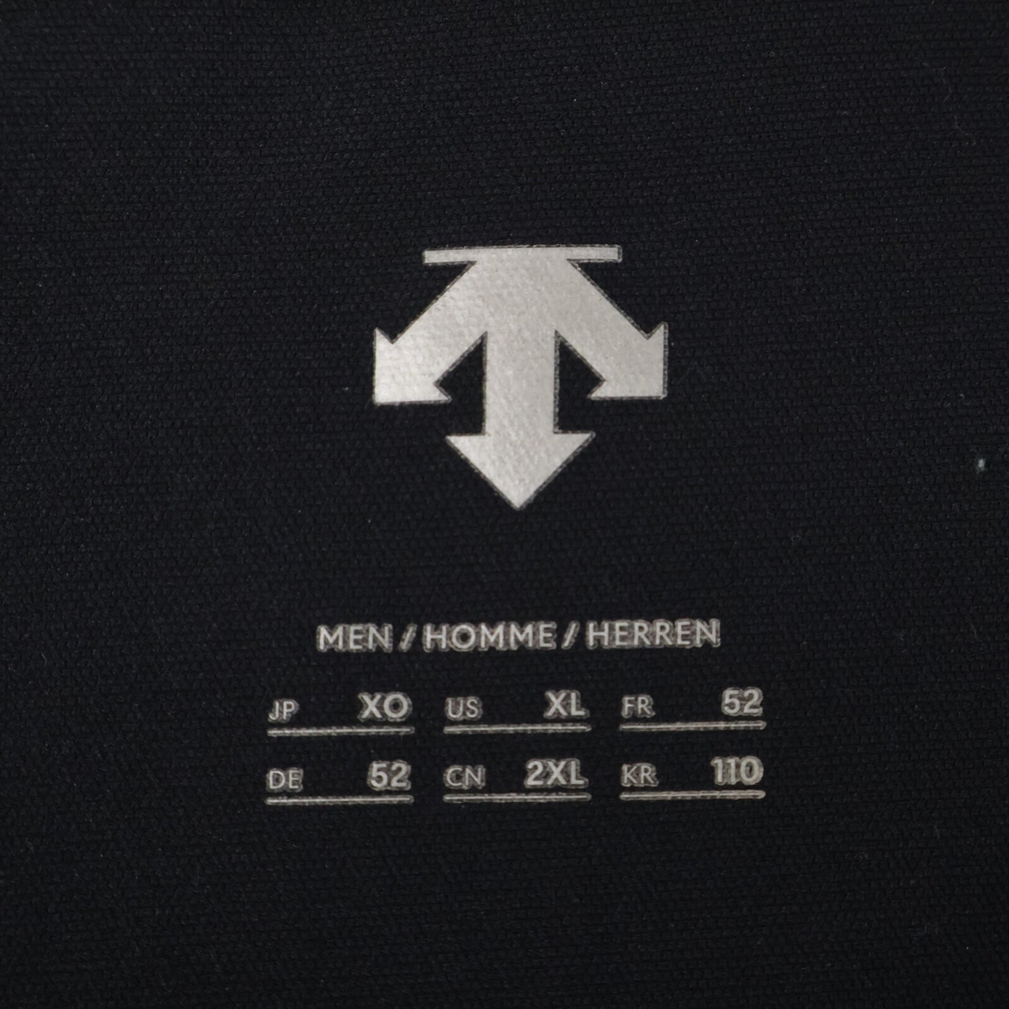 DESCENTE デサント 25SS DT5SHS61M ブラック ORI-ERI/オリエリ タフタポロシャツ トップス