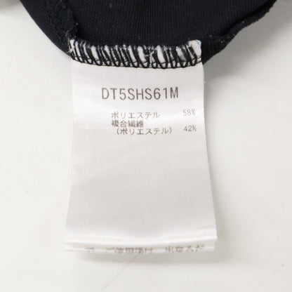 DESCENTE デサント 25SS DT5SHS61M ブラック ORI-ERI/オリエリ タフタポロシャツ トップス