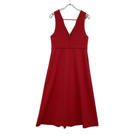 VIVIENNE TAM 2024 Red CHINA BUTTON JUMPER DRESS