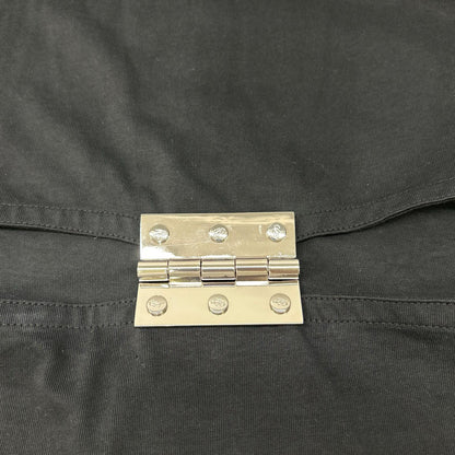 J.W.Anderson ジェイ ダブリュー アンダーソン JD0026PG0975999 ブラック コットン カットアウト Hinge Midi T-shirt Dress ワンピース