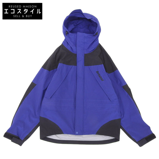 F.C. Real Bristol TOUR JACKET Mountain Parka Jacket Men's Blue x Black M 21AW FCRB-210004 Jacket