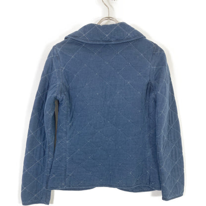 Indigo Shawl Collar Quilted Jacket - Jacket 2 Men's