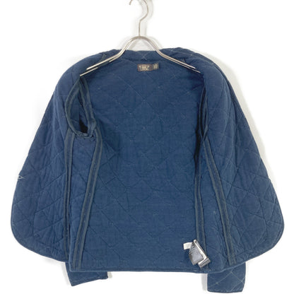 Indigo Shawl Collar Quilted Jacket - Jacket 2 Men's