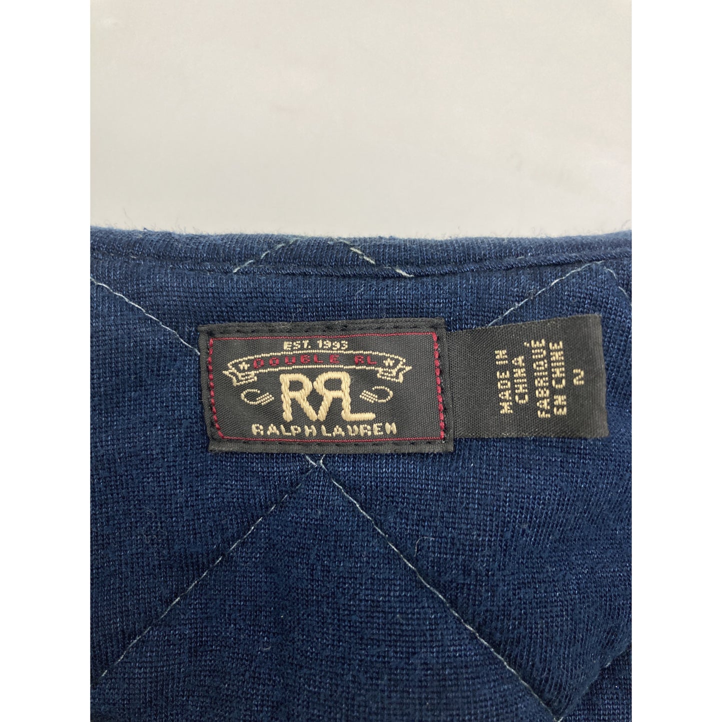 Indigo Shawl Collar Quilted Jacket - Jacket 2 Men's