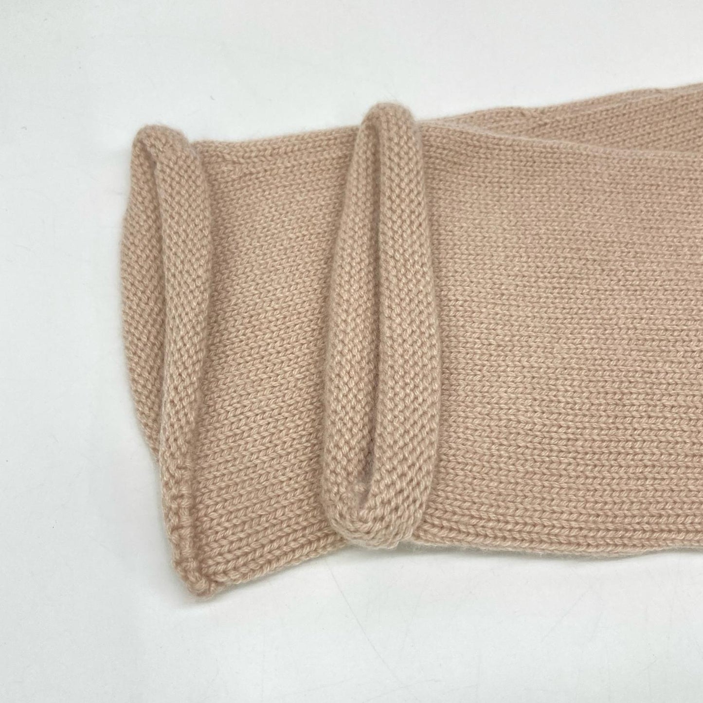 FOXEY Beige 100% Cashmere Hooded Long Cardigan Top