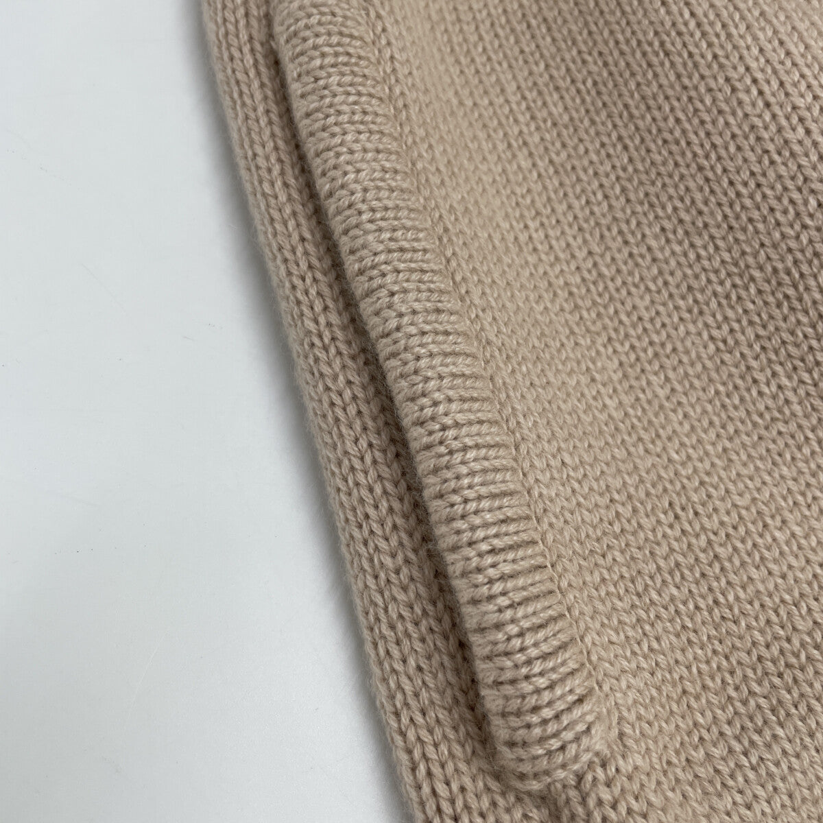 FOXEY Beige 100% Cashmere Hooded Long Cardigan Top