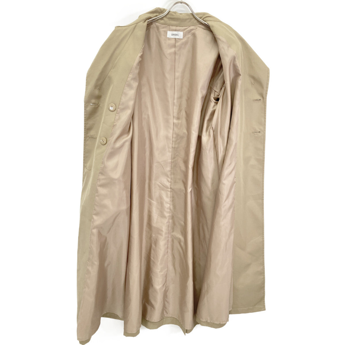 snidel スナイデル SWFC244132 ベージュ ベルテッドトレンチコート コート