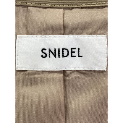 snidel スナイデル SWFC244132 ベージュ ベルテッドトレンチコート コート