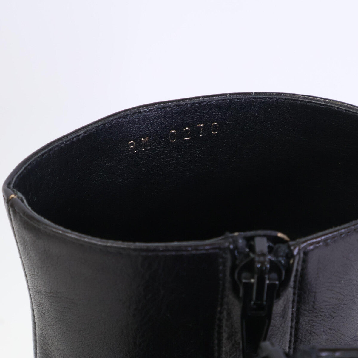 CELINE Celine Triomphe hardware Claude ankle boots/chunky-heel short boots shoes