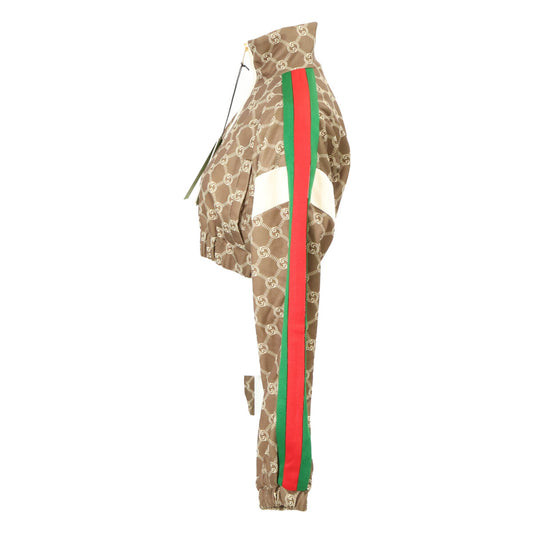 GUCCI グッチ 新品同様 国内正規 671495 インターロッキングG シェリーライン ショートブルゾン クロップド ジャケット