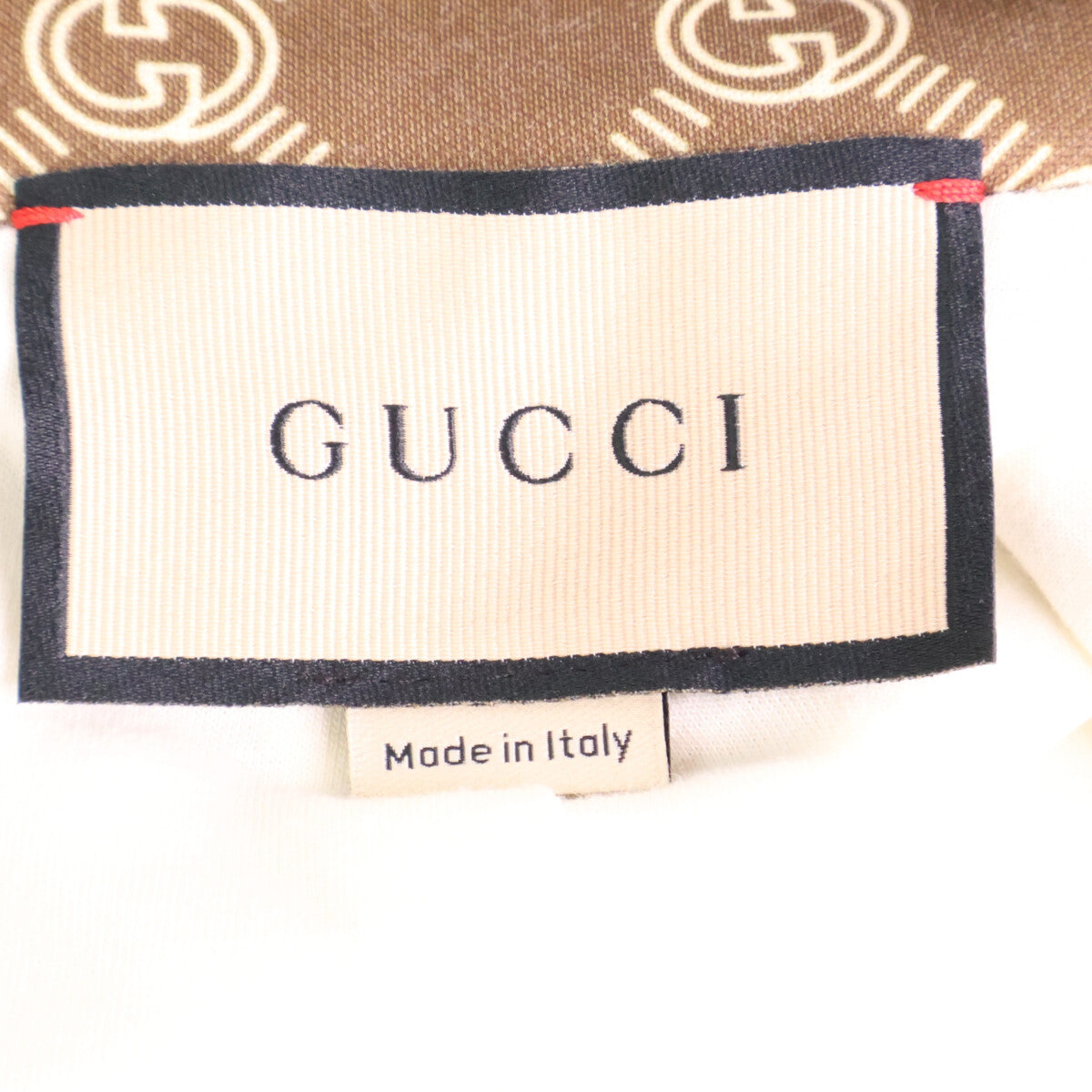 GUCCI 古驰 几乎全新 国内专柜正品 671495 双G互扣式标识 织带短款夹克 短款外套