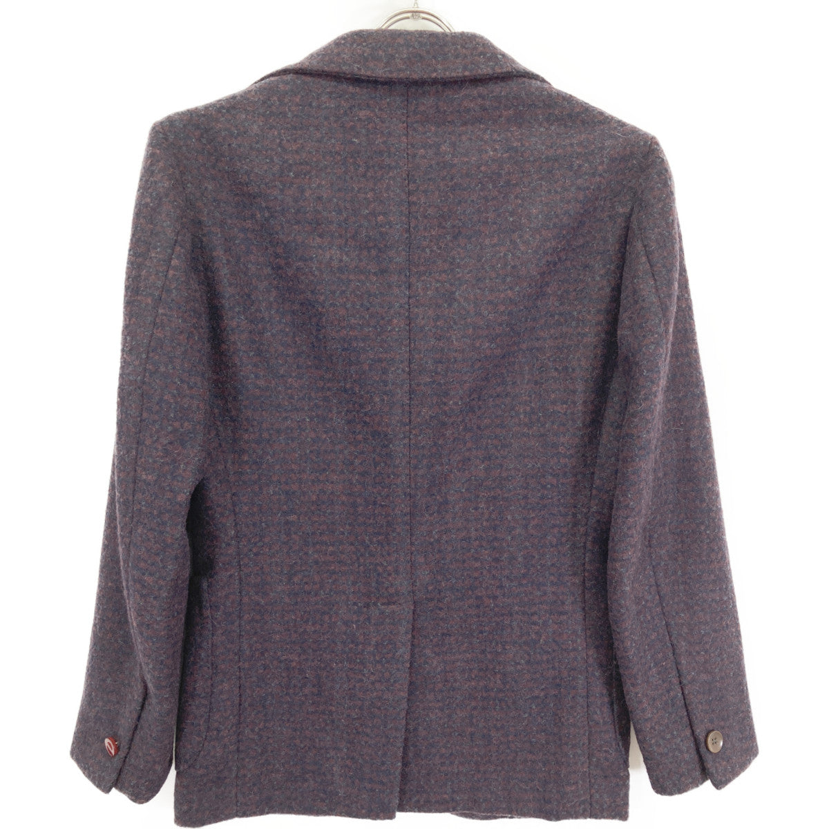 RED ALPACA WOOL 2B SINGLE JACKET Jacket 42 Men's