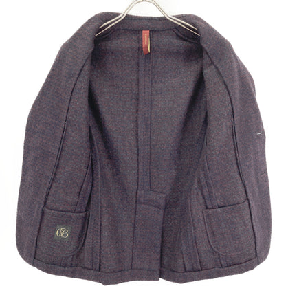 RED ALPACA WOOL 2B SINGLE JACKET Jacket 42 Men's