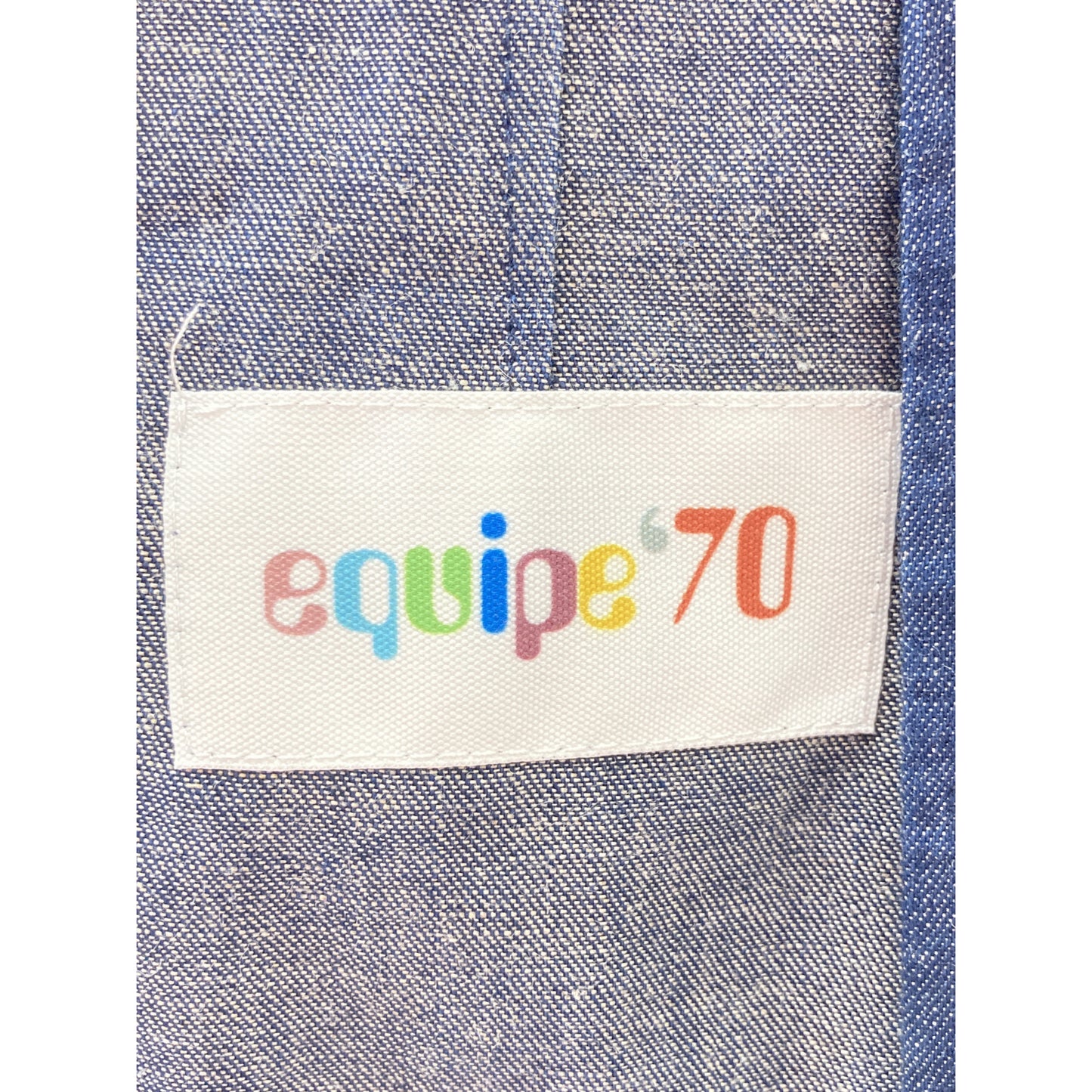 EQUIPE'70 EQUIPE'70 [Brilla Exclusive] 24-16-0224-874 Indigo Denim Safari Jacket Jacket 42 Men's