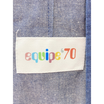 EQUIPE'70 EQUIPE'70 [Brilla Exclusive] 24-16-0224-874 Indigo Denim Safari Jacket Jacket 42 Men's