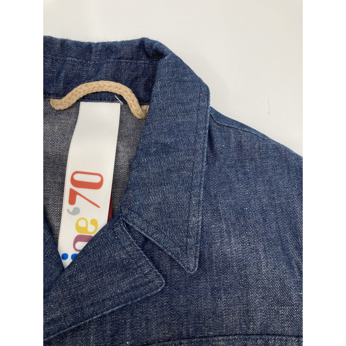 EQUIPE'70 【Brilla Exclusive】24-16-0224-874 Indigo Denim Safari Jacket Jacket