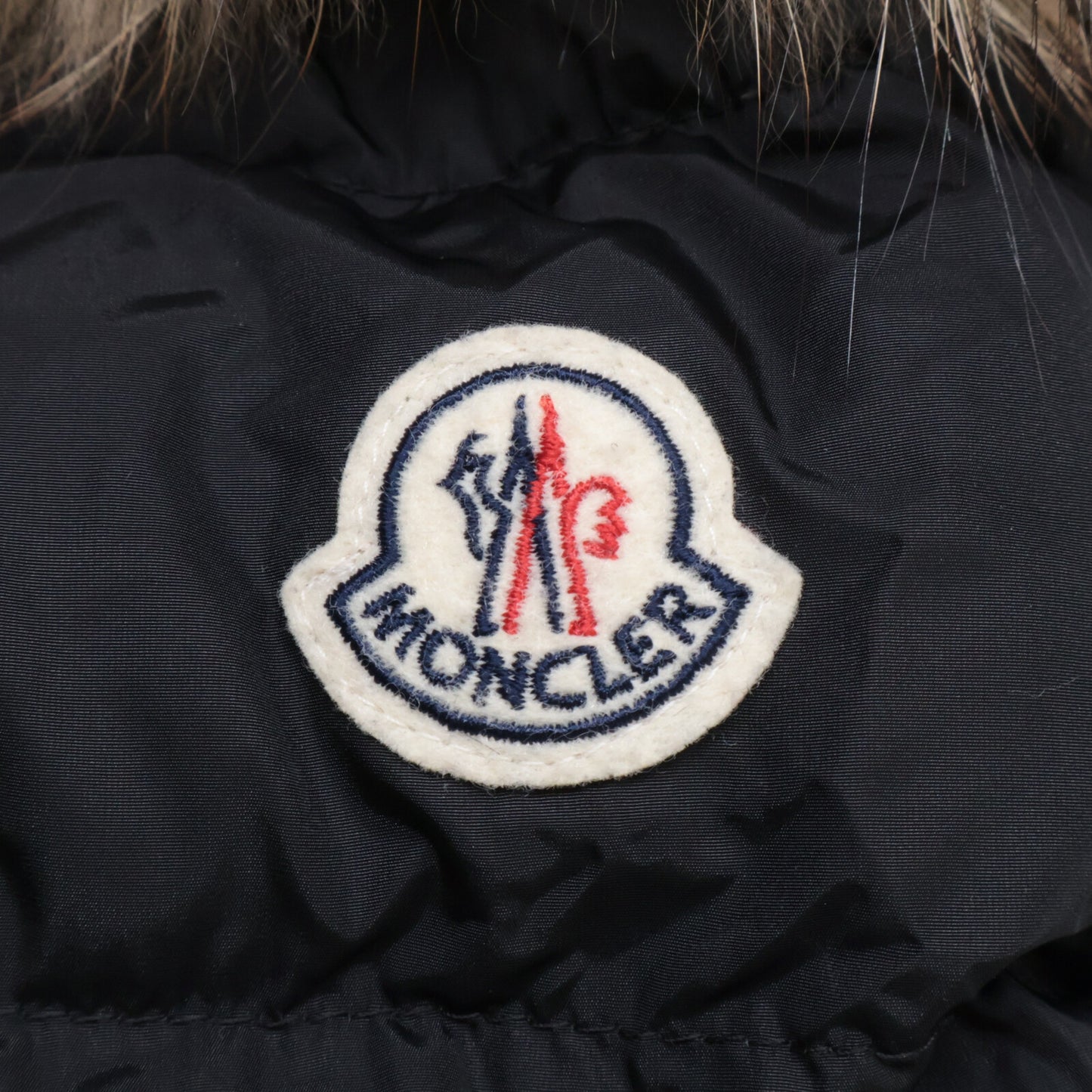 MONCLER モンクレール KHLOE クロエ ベルト付きファーフードダウンコート コート