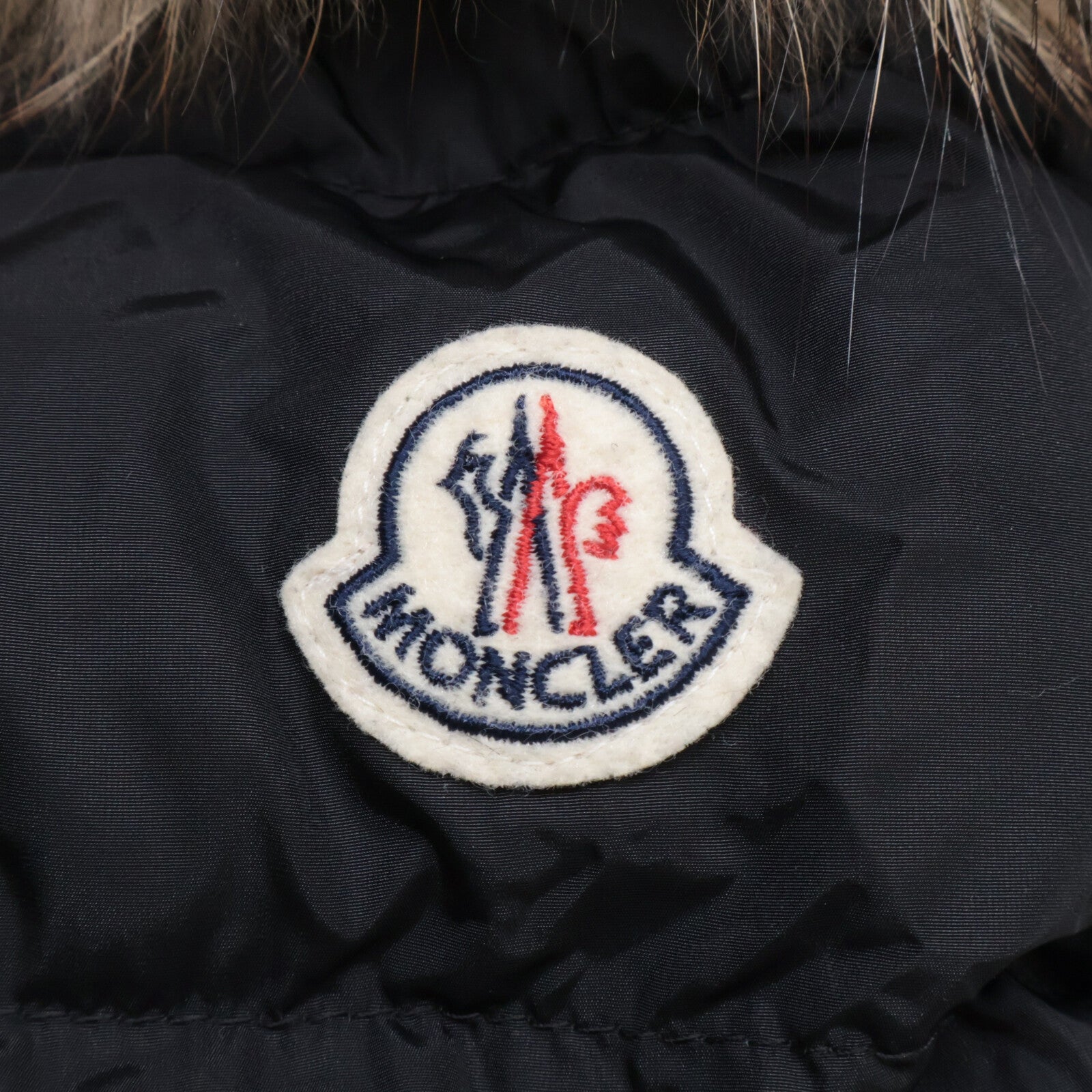 MONCLER モンクレール KHLOE クロエ ベルト付きファーフードダウンコート コート