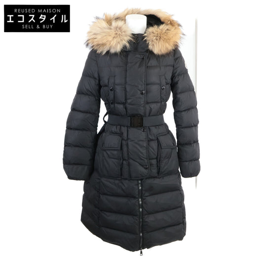 MONCLER モンクレール KHLOE クロエ ベルト付きファーフードダウンコート コート