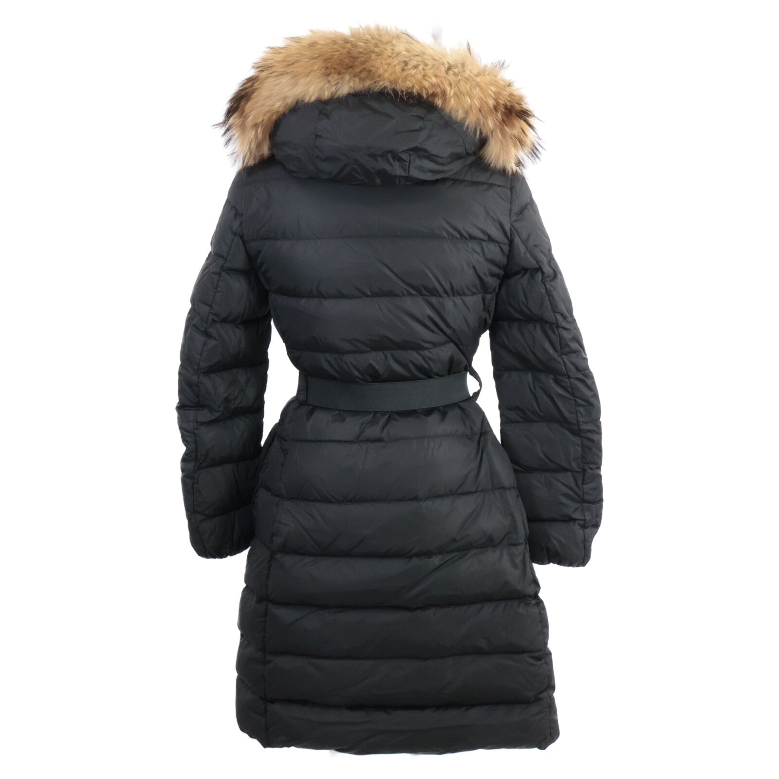 MONCLER モンクレール KHLOE クロエ ベルト付きファーフードダウンコート コート