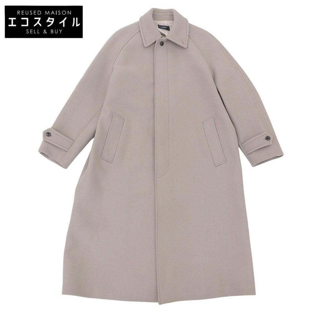Center Vent Melton Stand Collar Coat Wool x Cashmere Outerwear Men's Grey 1 8886-699-0001 Coat 1 Men's