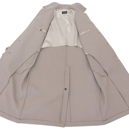 Center Vent Melton Stand Collar Coat Wool x Cashmere Outerwear Men's Grey 1 8886-699-0001 Coat 1 Men's