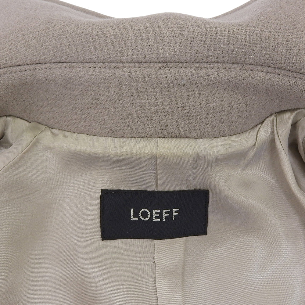 Center Vent Melton Stand Collar Coat Wool x Cashmere Outerwear Men's Grey 1 8886-699-0001 Coat 1 Men's